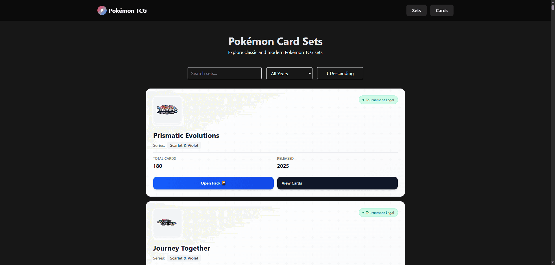 Pokémon TCG Tool